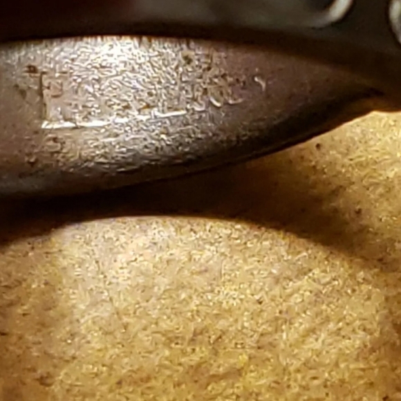 Lot Of 2 Vintage Spoon Rings Hong Kong WM A Rogers Oneida Size 6.5 - Picture 4 of 8